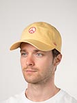 Бейсболка AMERICAN NEEDLE арт. SMU674A-PEAC Peace Micro Slouch (лимонный)